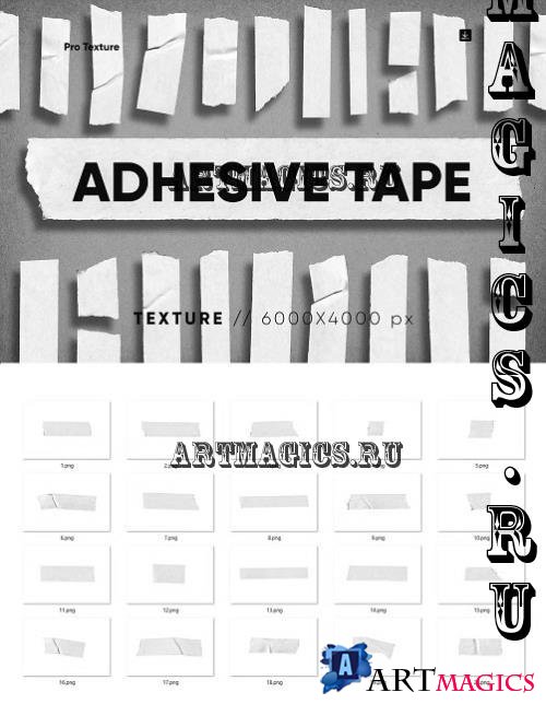 20 Adhesive Tape Texture HQ - 281678661