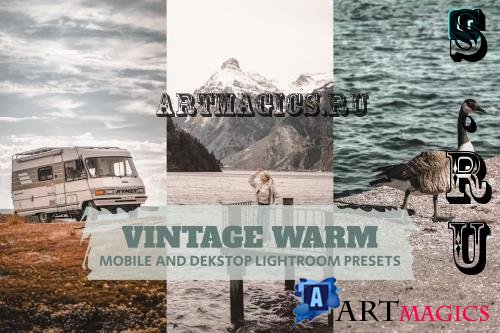 Vintage Warm Lightroom Presets Dekstop and Mobile - CPPZ577