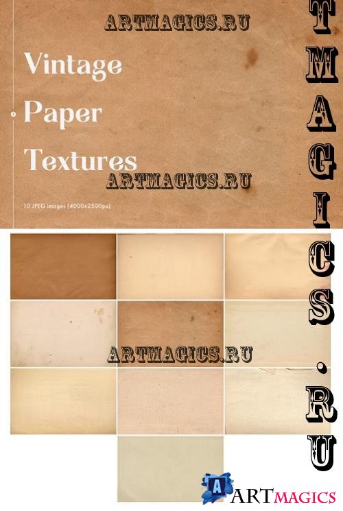 Vintage Paper Textures - N879B8K