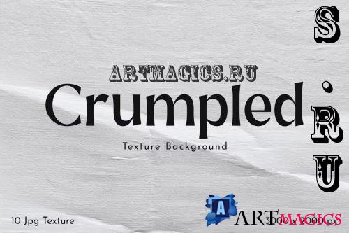 Crumpled Texture Background - FLKEDML