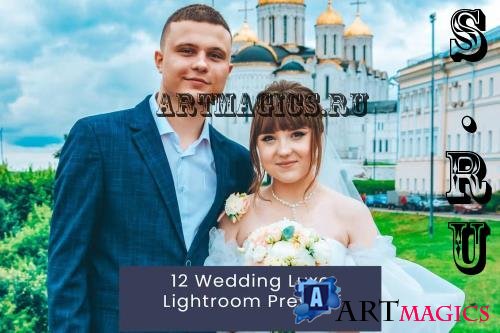 12 Wedding Luxe Lightroom Presets - W3JF95H