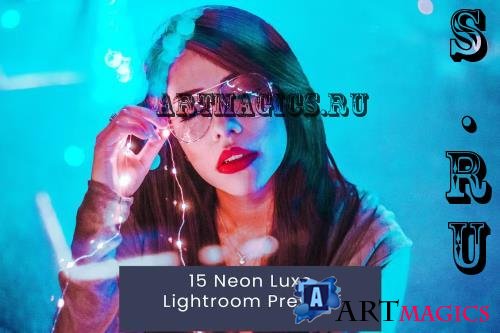 15 Neon Luxe Lightroom Presets - LWFSZFJ