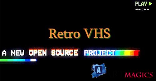 Retro VHS Glitch Titles 2678404 - Project for After Effects