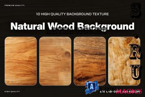 10 Natural Wood Background Texture - 8QYJR8T