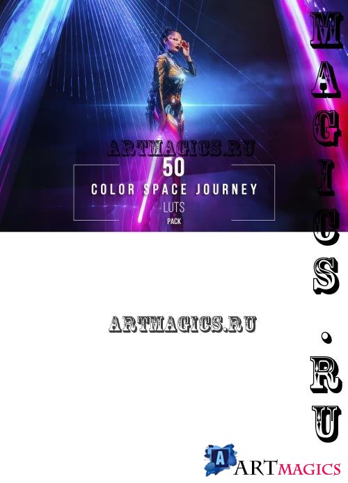 50 Color Space Journey LUTs Pack - 281823334