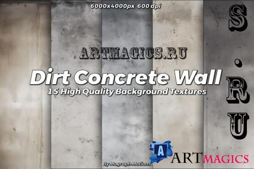 Plain Dirt Concrete Wall Texture - PCE9NNF