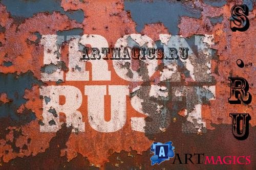 Iron Rust Texture Background - X55PDAM