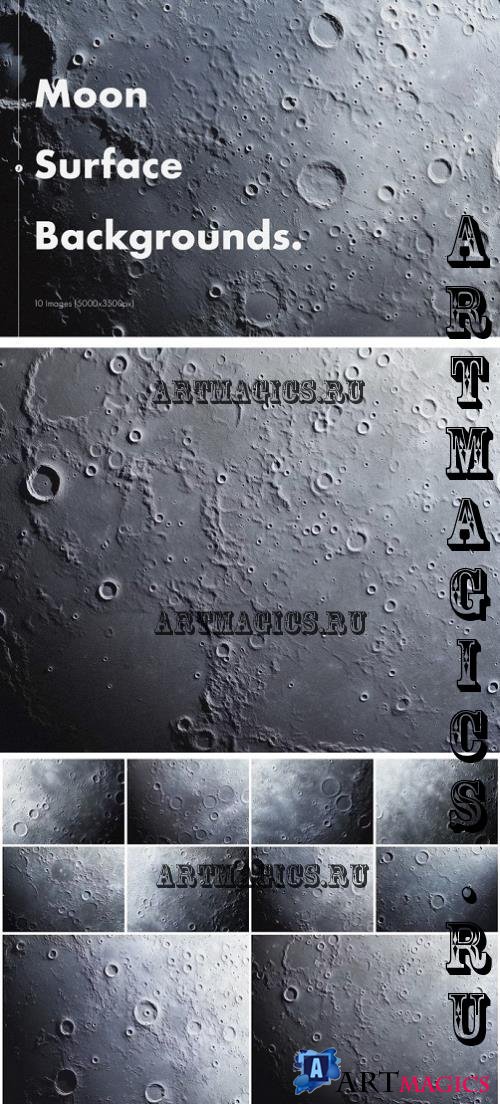 Moon Surface Backgrounds - NSYSHAE