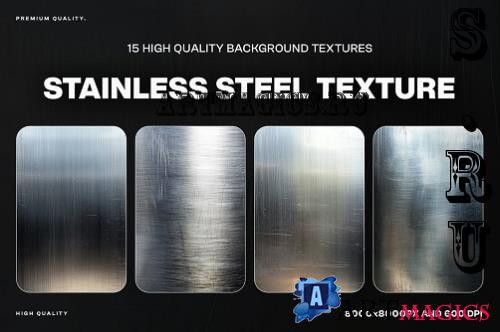 15 Stainless Steel Texture Background - MFDMC5F