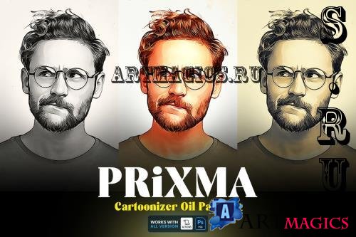 Prixma Cartoonizer Oil Paint XDKDKN4