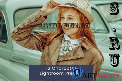 12 Character Lightroom Presets UUJV3TQ