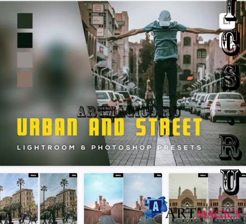 6 Urban and Street Lightroom and Photoshop Presets - CYAJTCD