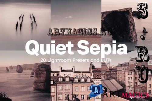 20 Quiet Sepia Lightroom Presets LUT - 282693505