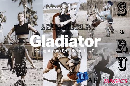 20 Gladiator Lightroom Presets LUTs - 282944550