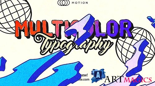 Multicolor Typography 2214695 - Project for After Effects