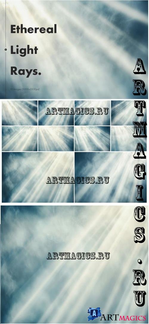 Ethereal Light Rays Backgrounds U2YMPRW