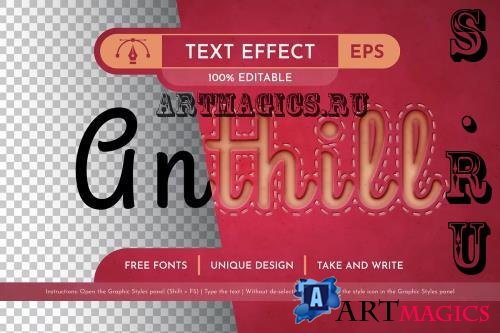 Anthill Editable Text Effect - 279646660