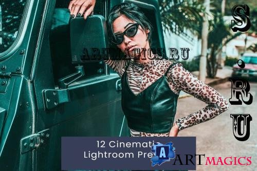 12 Cinematic Lightroom Presets - 52F9JD7