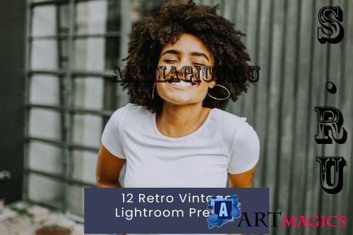 12 Retro Vintage Lightroom Presets - 49JWEGT