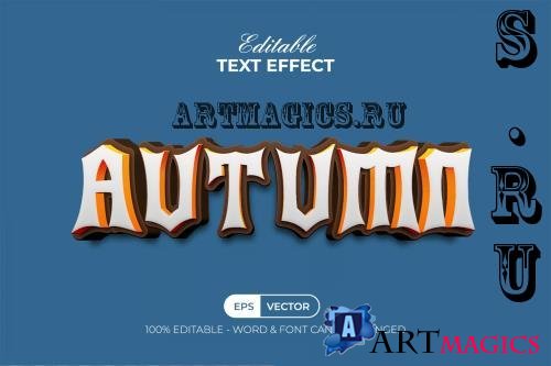 Autumn Text Effect 3D Style - 282383076 - 5WK66VG