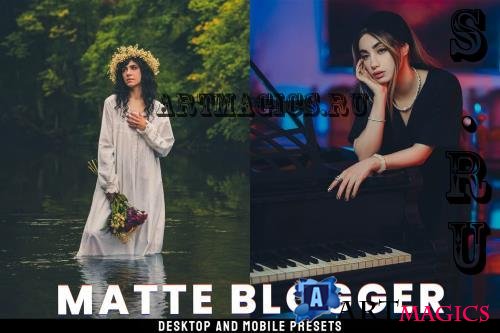 Matte Blogger- Desktop and Mobile Presets v4 6T6QT97