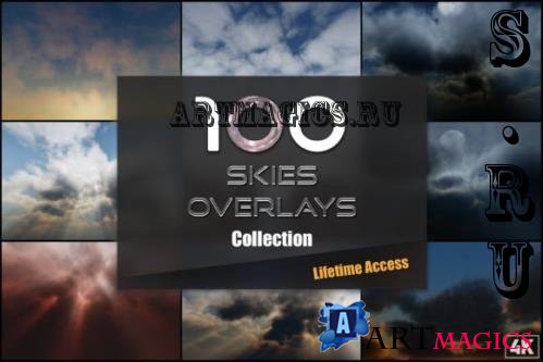 100 Skies Overlays Pack