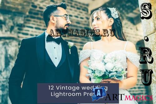 12 Vintage wedding Lightroom Presets ZRP8J6P