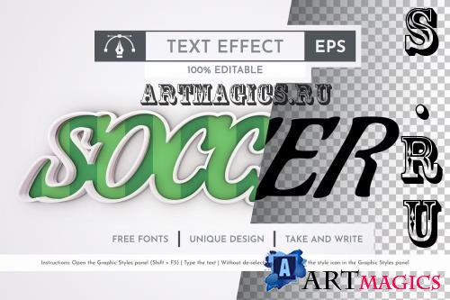 Soccer Editable Text Effect - 279401100