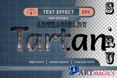 Tartan Editable Text Effect 279569404