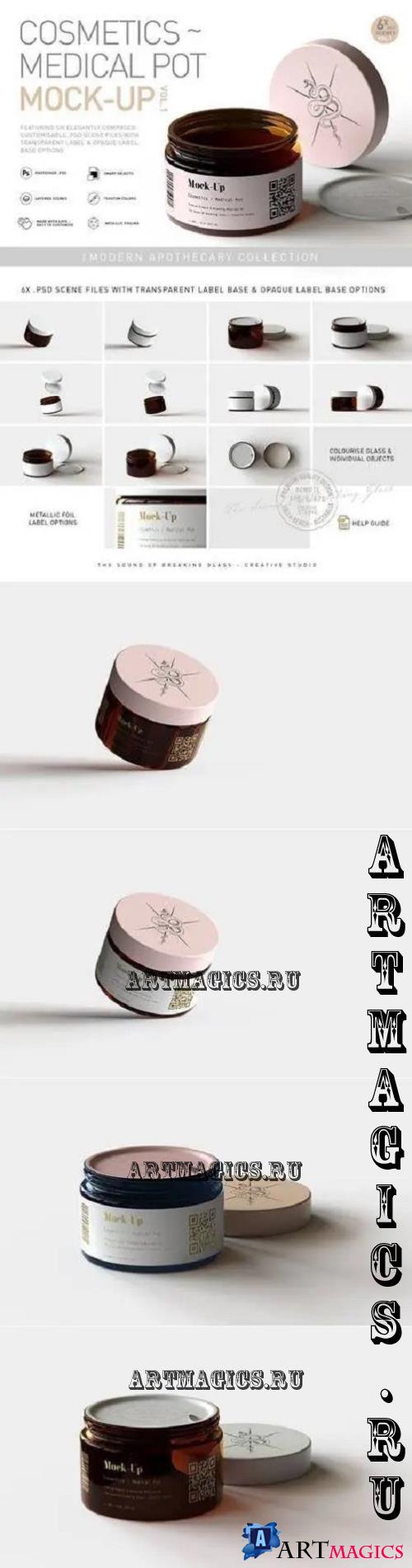 Amber Cosmetics Pot Mock-Up | Vol.1 - 5607993