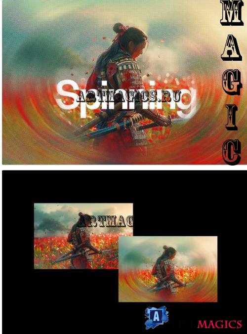 Spinning Blur Photo Effect