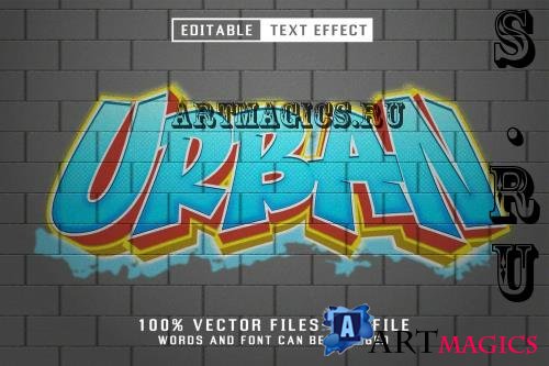 Urban Editable Text Effect - ECBQJZU