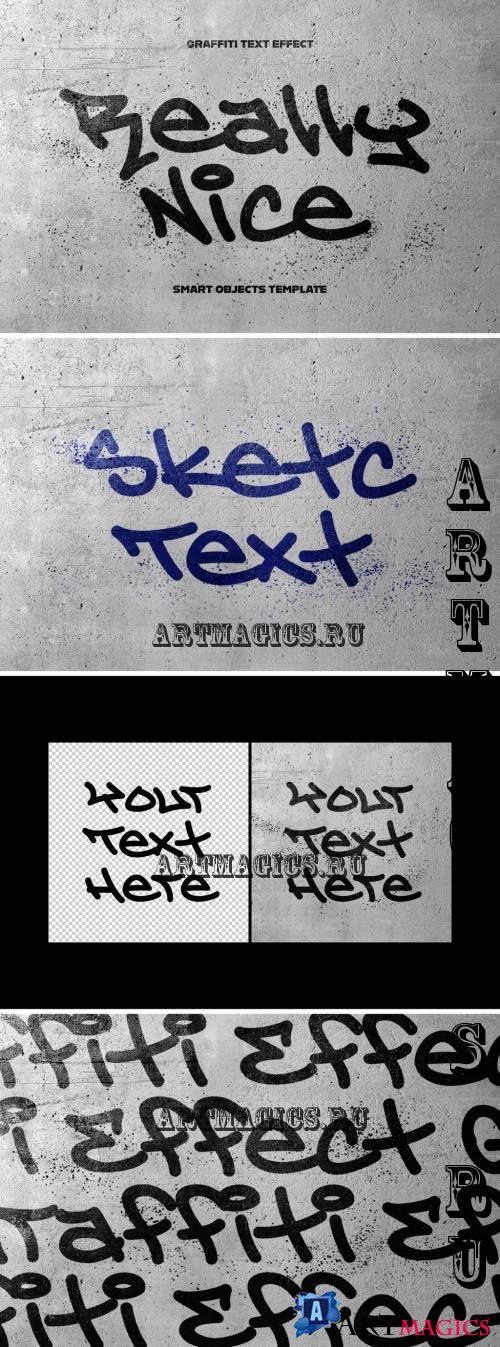 Graffiti Text Effect - 283969422