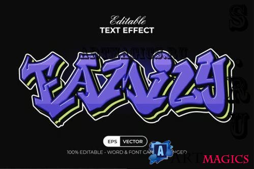 Graffiti Text Effect Style - 282190428