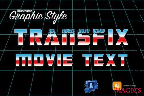 Movie Title Graphic Style for Illustrator - 4TQ8RVK