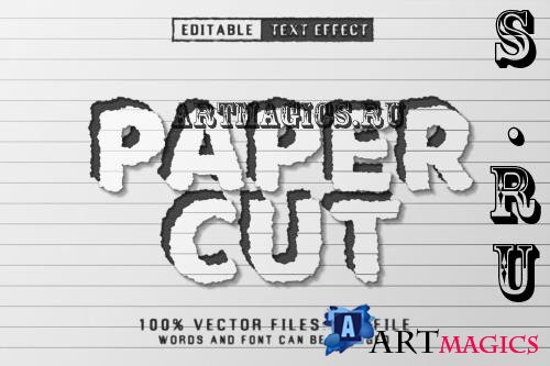 Paper Cut Editable Text Effect - 2BJMKTH