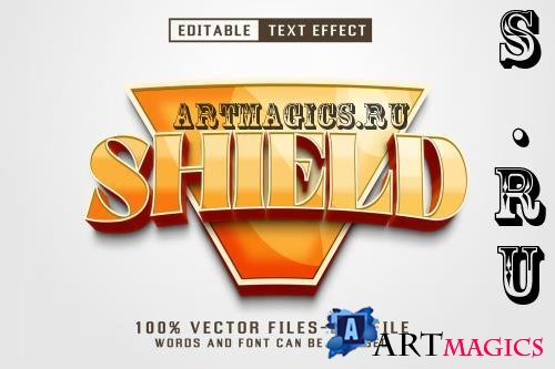 Shield Editable Text Effect - YXN77U9