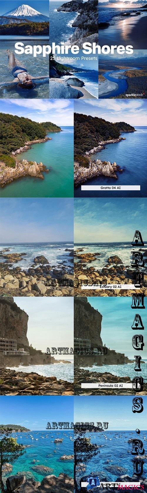 20 Sapphire Shores Lightroom Presets - 283913466