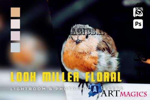 6 Look Miller Floral Lightroom Preset - PM5BT7B