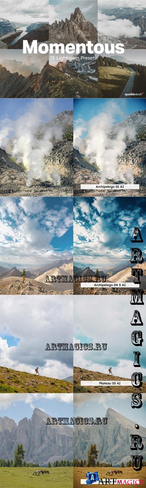 20 Momentous Lightroom Presets LUTs - 284260218