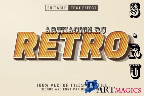 Retro Editable Text Effect - YZDLHLT