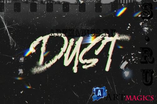 Dusty Grunge Text Effect - YVXE8WC