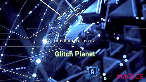 Glitch Planet Logo 1061849 - Project for After Effects