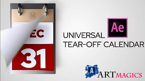 Tear-Off Calendar 326653 - Project for After Effects