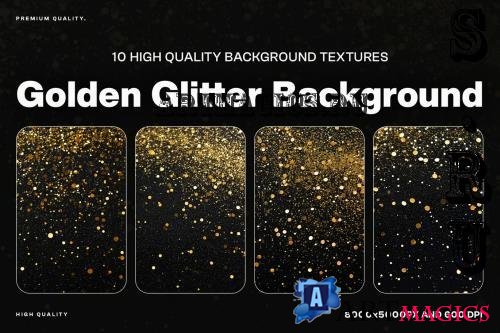 10 Golden Glitter Background 8ZN94X8