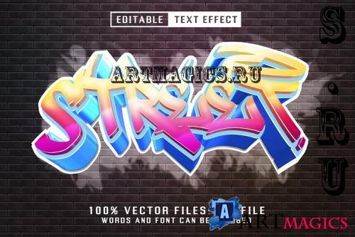 Graffiti Editable Text Effect - 6GXCSTC