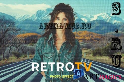 Retro TV Photo Effect - NGMZ79J