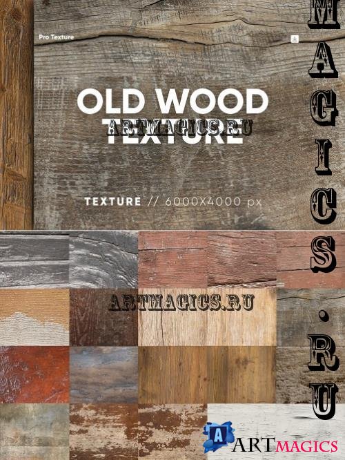 20 Old Wood Textures - MWU9RHV