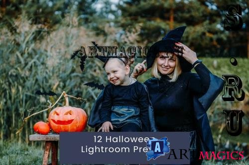 12 Halloween Lightroom Presets G8AGD3R