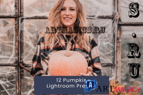 12 Pumpkin Lightroom Presets - 8PMSHCH